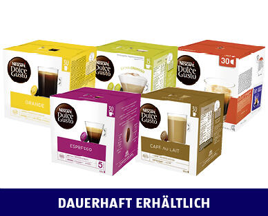 NESCAFE(R)/DOLCE GUSTO(R) 
 KAFFEEKAPSELN