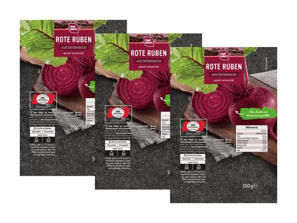 Rote Rüben gekocht