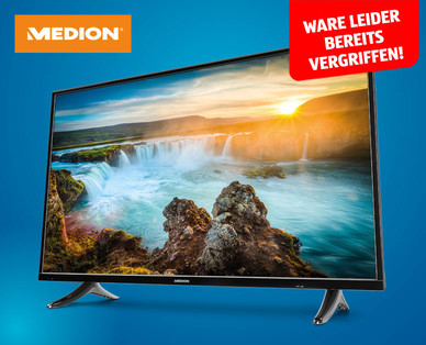 MEDION Ultra HD Smart-TV mit LED-Backlight Technologie
