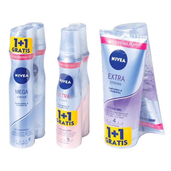 NIVEA(R) 				Hairstyling, 2 st.