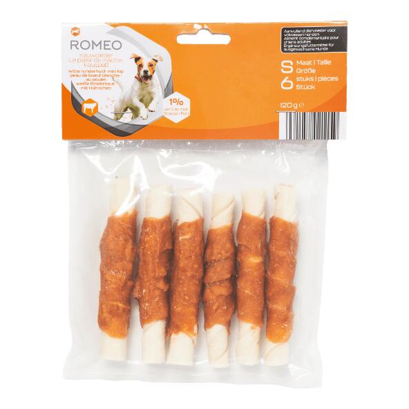 ROMEO(R) 				Rouleaux à mâcher pour chiens