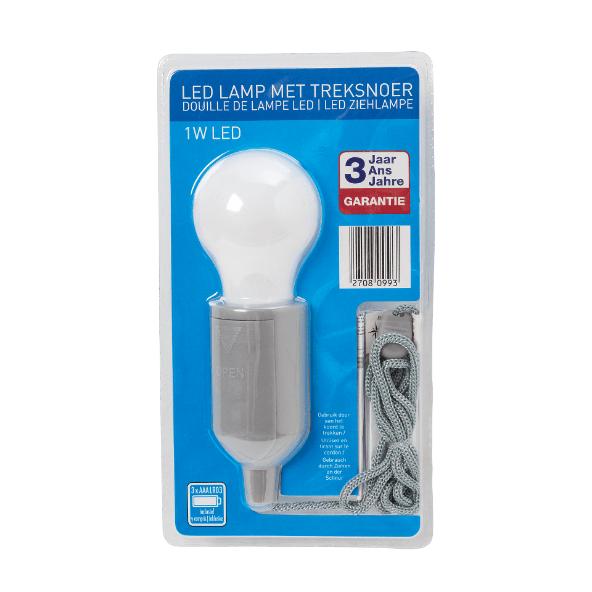 Ledlamp met trekkoord