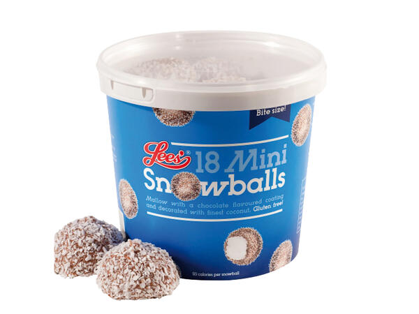 Lee's 18 Mini Snowballs