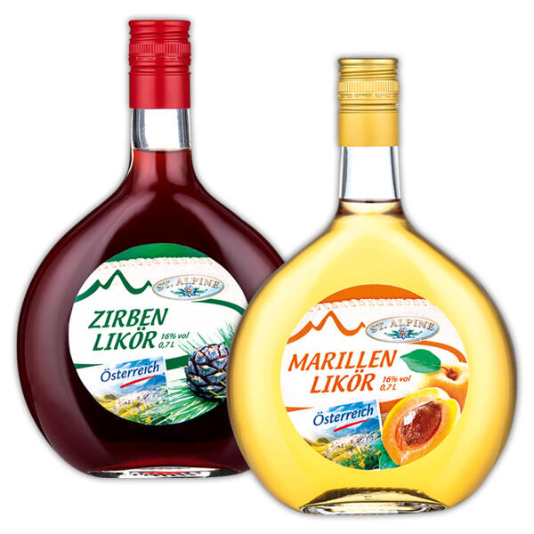 Zirben-/ Marillen Likör