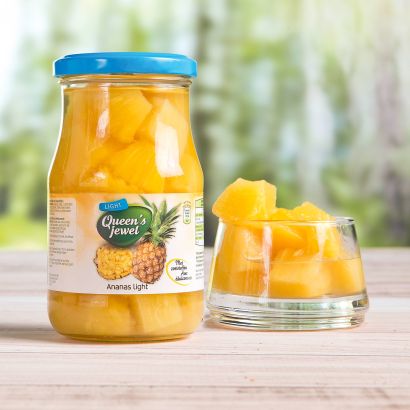 Morceaux d'ananas light