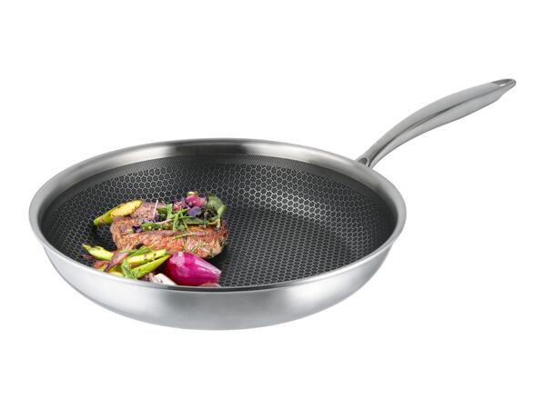 Silvercrest 28cm Premium Stainless Steel Frying Pan