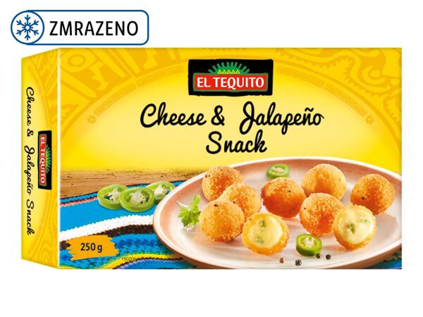 SÝROVÉ KULIČKY / ZELENINOVÁ SMĚS / PAPRIČKY JALAPEÑO PLNĚNÉ SÝREM