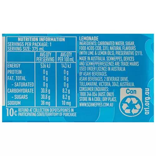 Lemonade 24 Pack 375ml
