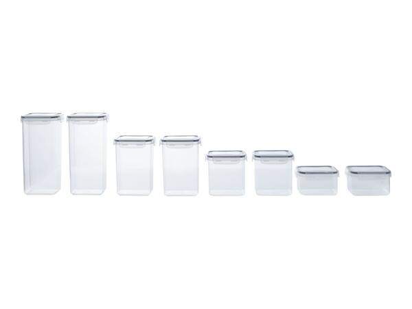 Livarno Home Food Storage Containers - 8 Piece Set