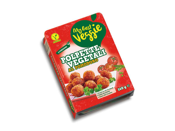 Vegetable meatball or burger