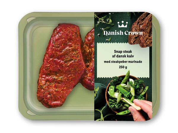 Græsk-inspireret farsbrød eller snap steak
