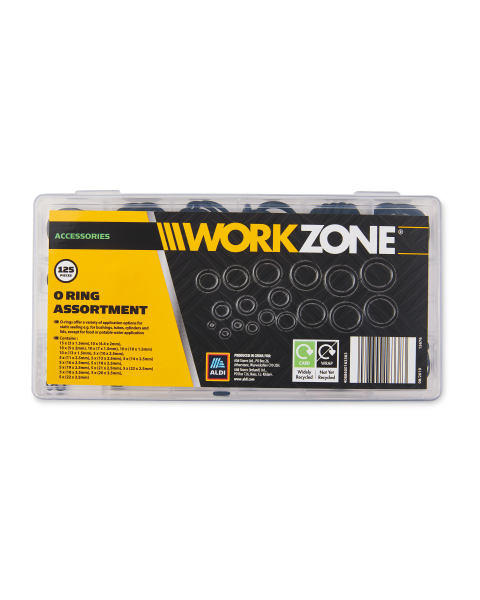 125 Piece O Ring Assortment