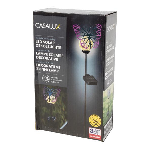 CASALUX(R) 				Decoratieve tuinverlichting op zonne-energie