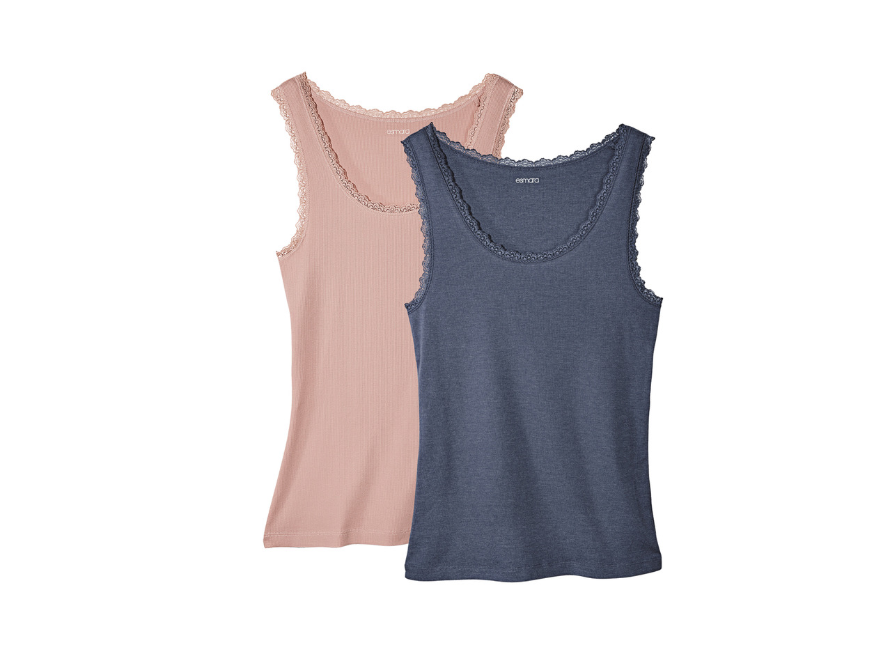 ESMARA(R) Ribtop 2-pak
