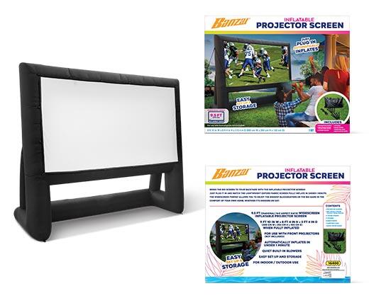 Banzai 
 Inflatable Outdoor Movie Projection Screen