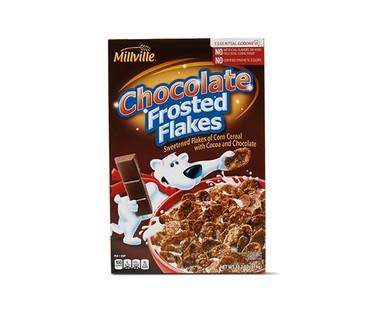 Millville Cinnamon or Chocolate Frosted Flakes