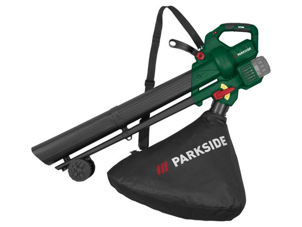 Batteridriven lövsug-/blås