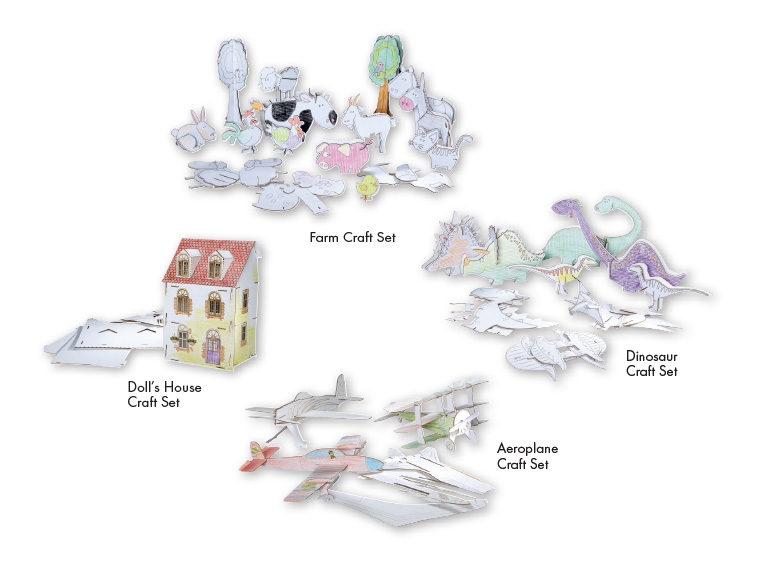 PLAYTIVE Paper Craft Set