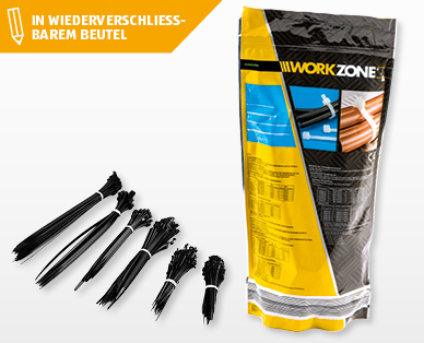 WORKZONE(R) Kabelbinder-Set, 500-teilig