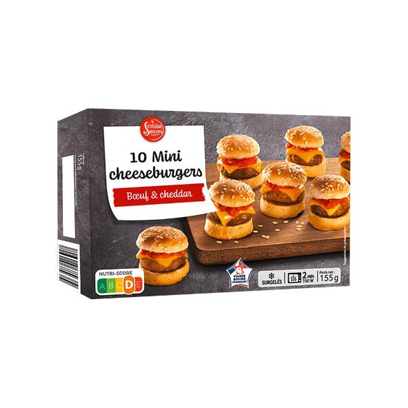 LA CUISINE DES SAVEURS(R) 				10 mini cheeseburgers