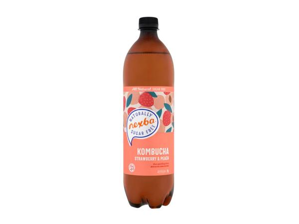 NEXBA Kombucha Strawberry Peach