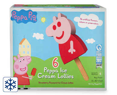 Peppa Pig Ice Cream Lollies