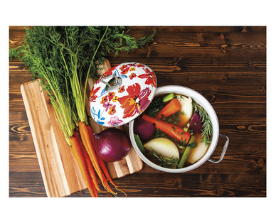 Crofton 4 Qt. Porcelain Enamel Casserole