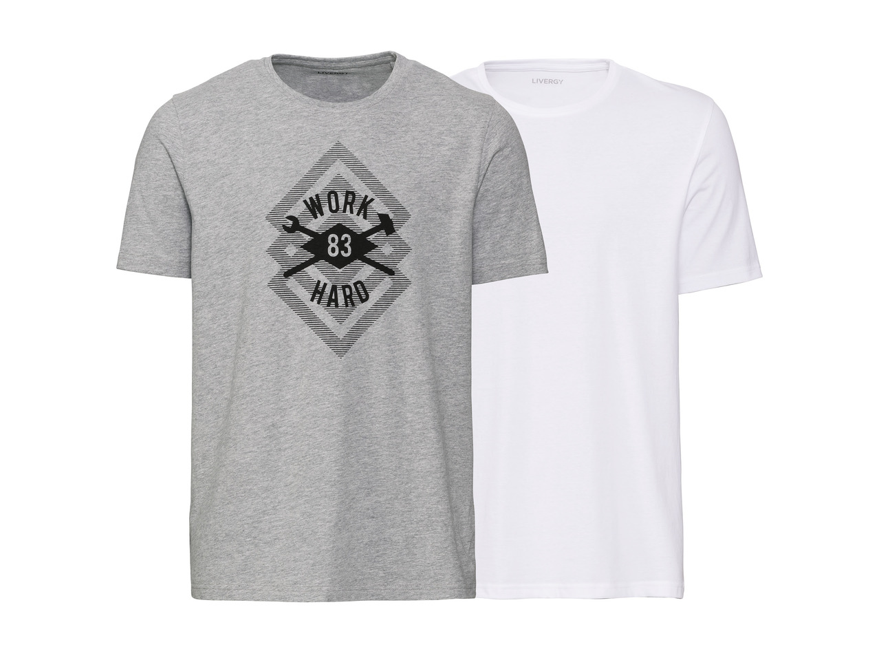 LIVERGY(R) T-shirt 2-pak
