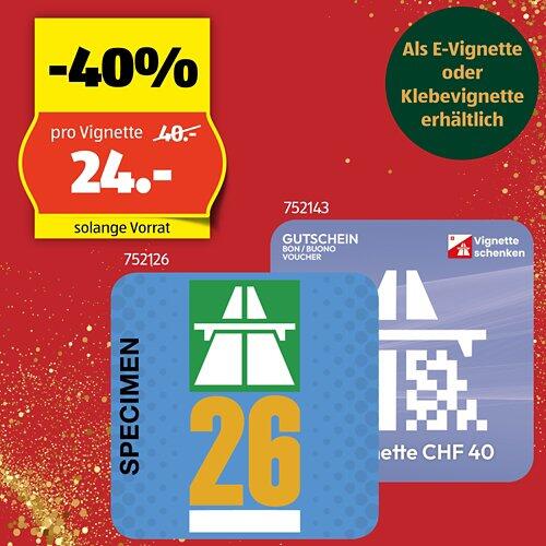 Autobahnvignette 2026
