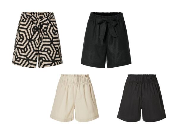 Short paperbag/​short avec lin