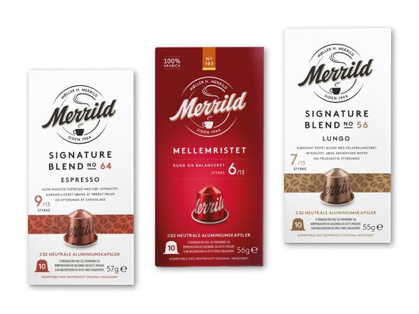 MERRILD Kaffekapsler