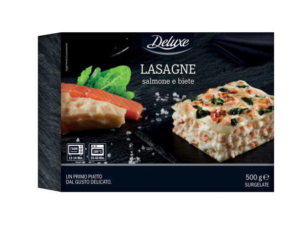 Lasagne with Salmon and Chard