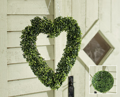 Topiary Heart/Ball