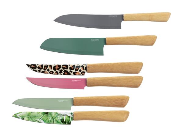 Assortiment de couteaux en acier inox