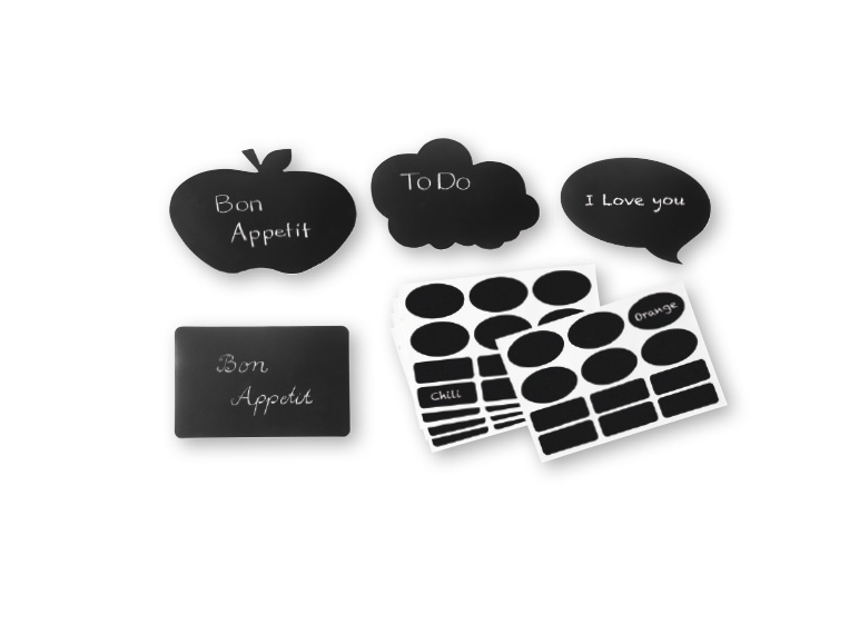 Melinera(R) Chalkboard Labels/ Chalkboard Stickers