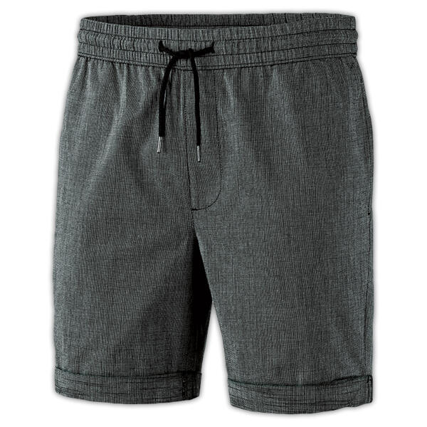 Shorts mit Leinenstruktur