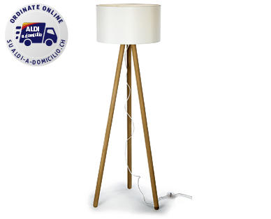 Lampada da terra a tre gambe