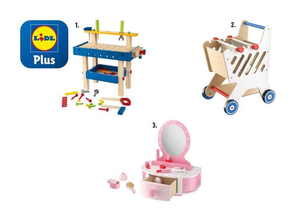 Atelier/​coiffeuse/​chariot en bois (valable uniquement en Suisse romande)