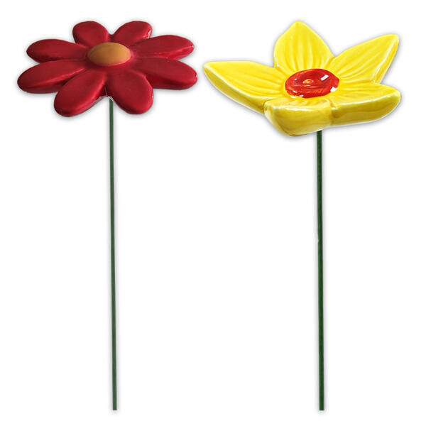 Keramik-Blumen