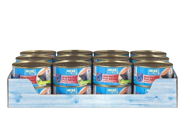 Nixe Wild Pacific Pink Salmon in Brine Case Deal