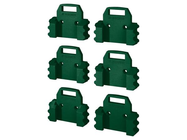 Wall Holder Set For Batteries Or For Cordless Screwdriver