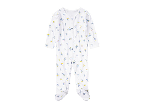 Lupilu Baby Sleepsuit - 3 pack