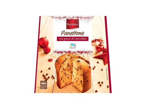 Panettone with Chocolate Chips
