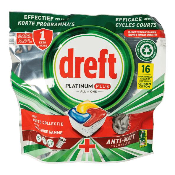 DREFT(R) 				Platinum Plus-Spülmaschinentabs, 80 St.