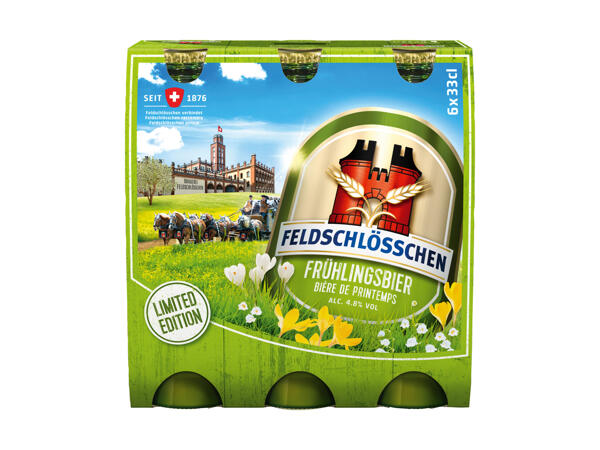 Bière de printemps Feldschlösschen