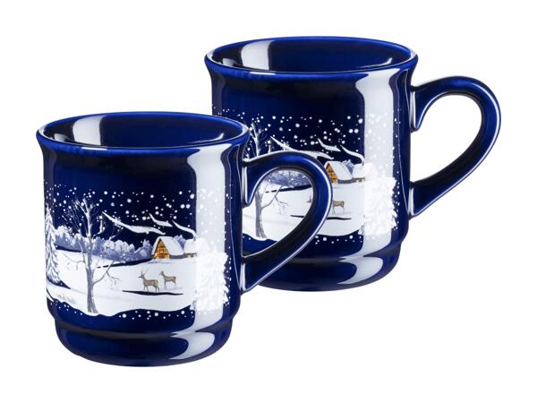Tasse "Marché de Noël" set de 2