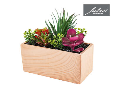 Artificial Succulents in Decorative Pots