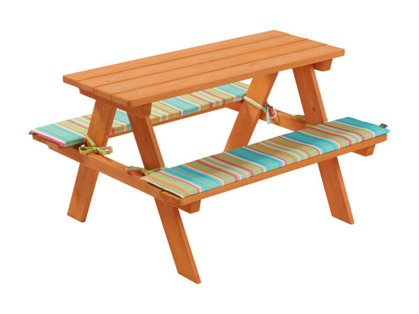 Table et bancs pour enfant