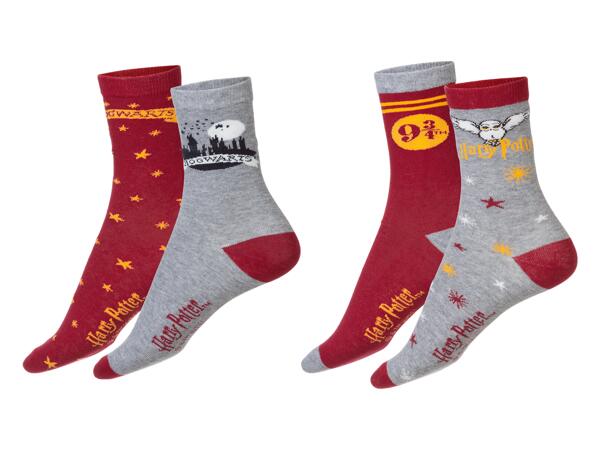 Harry Potter-strumpor, 2-pack