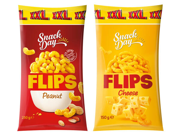 Flips 125 g + 25 g gratis/200 g + 50 g gratis
